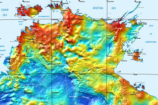 NT wide gravity map